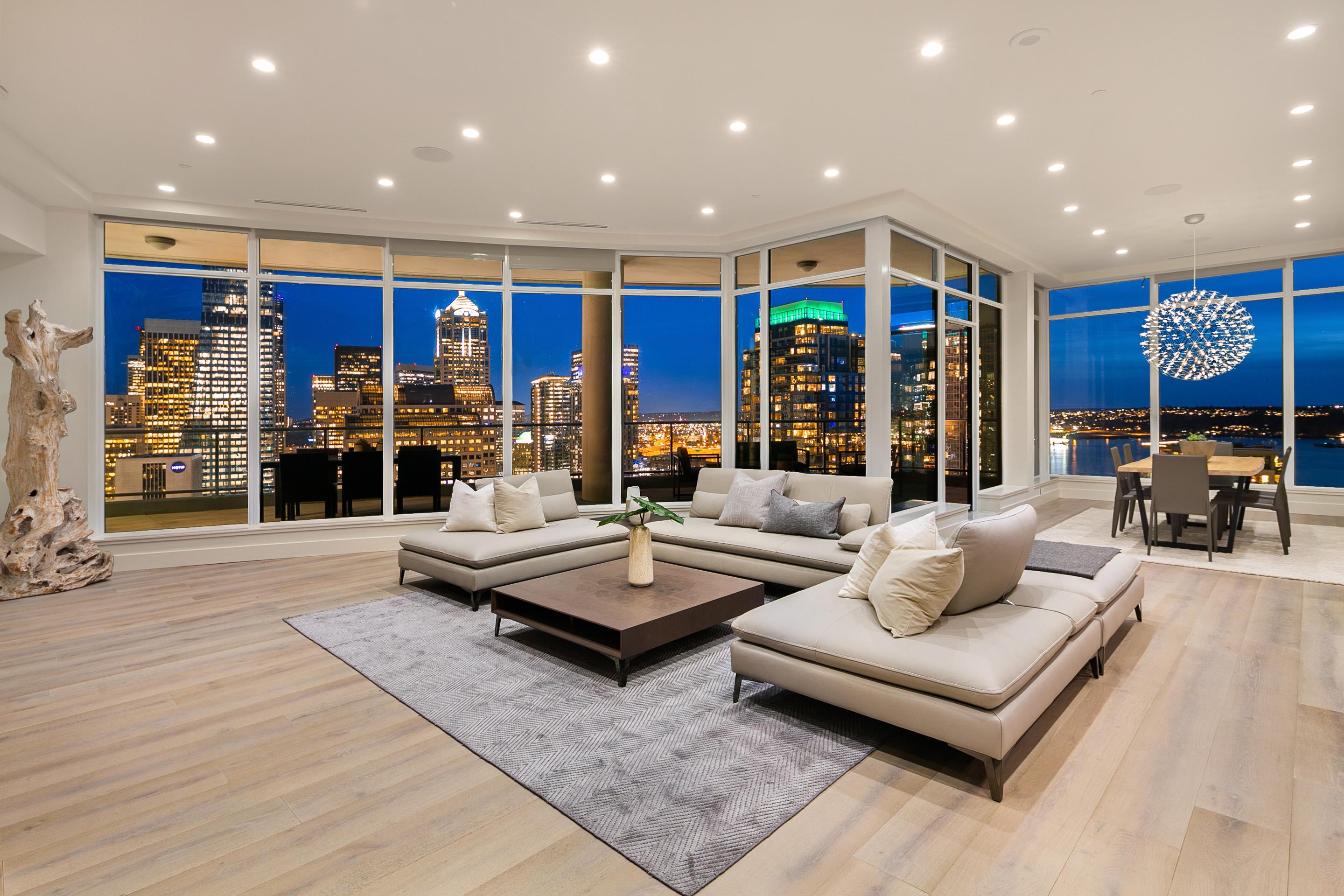 Top-floor penthouse at Seattle's offered at for first time ever